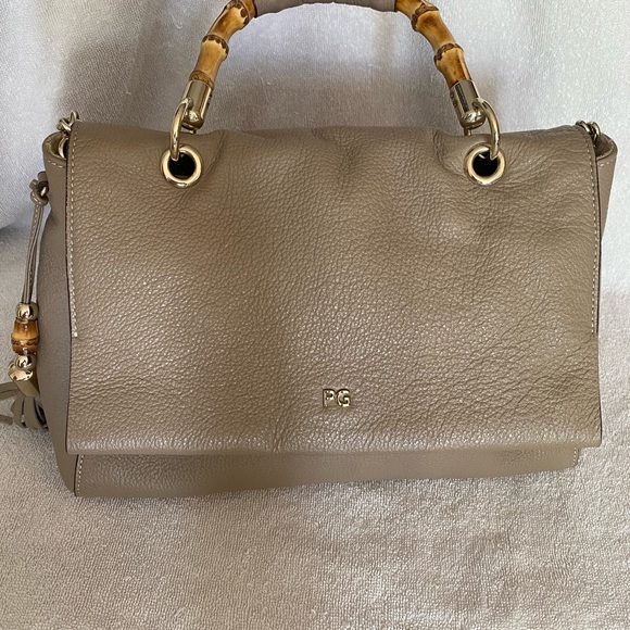 Purificacion Garcia Bags Purificacion Garcia Top Handle Leather Bag Poshmark